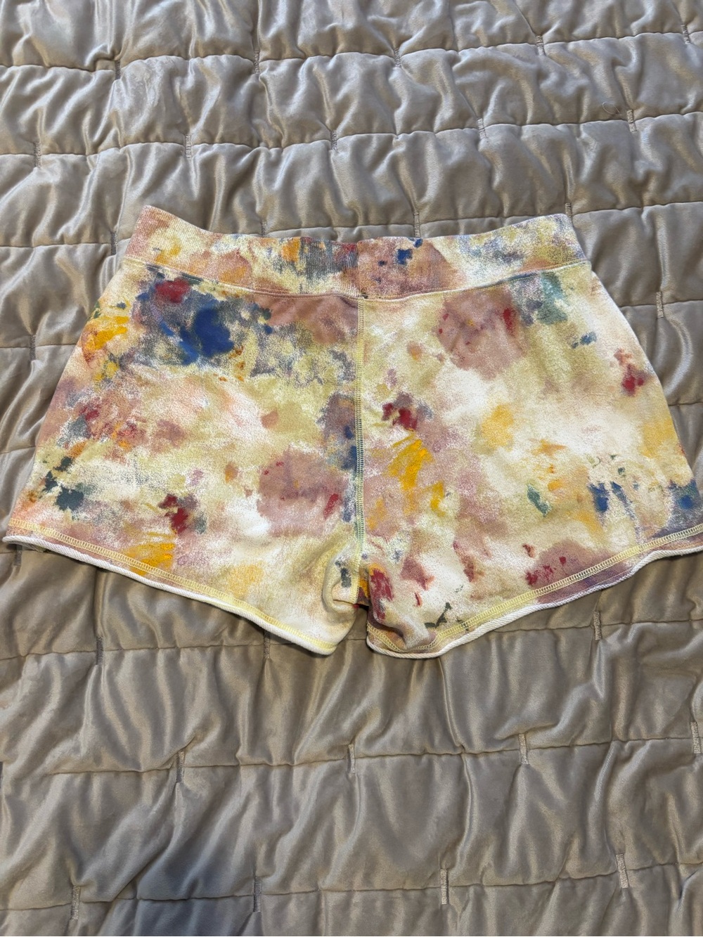 Ralph Lauren Pastel Tie-Dye Terry Athletic Shorts - Picture 3 of 4